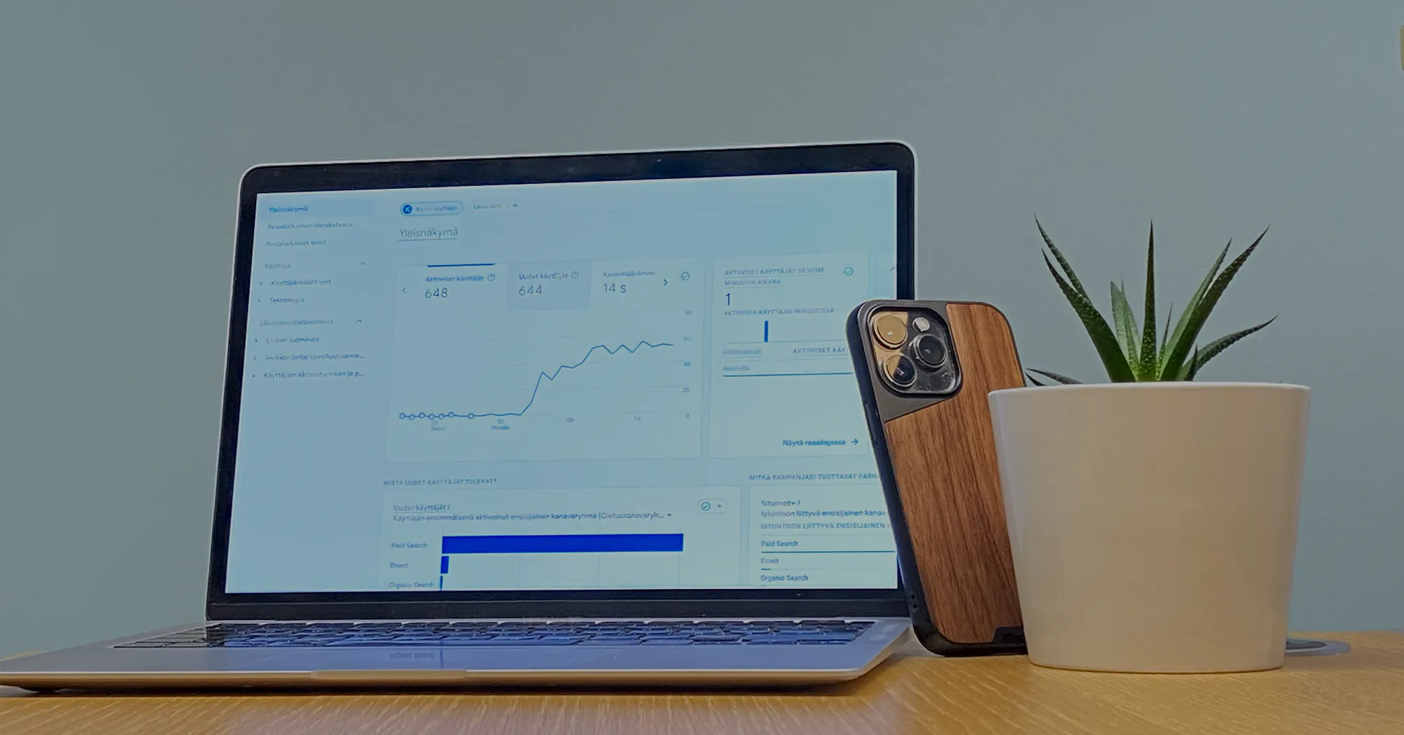 Search engine and display marketing